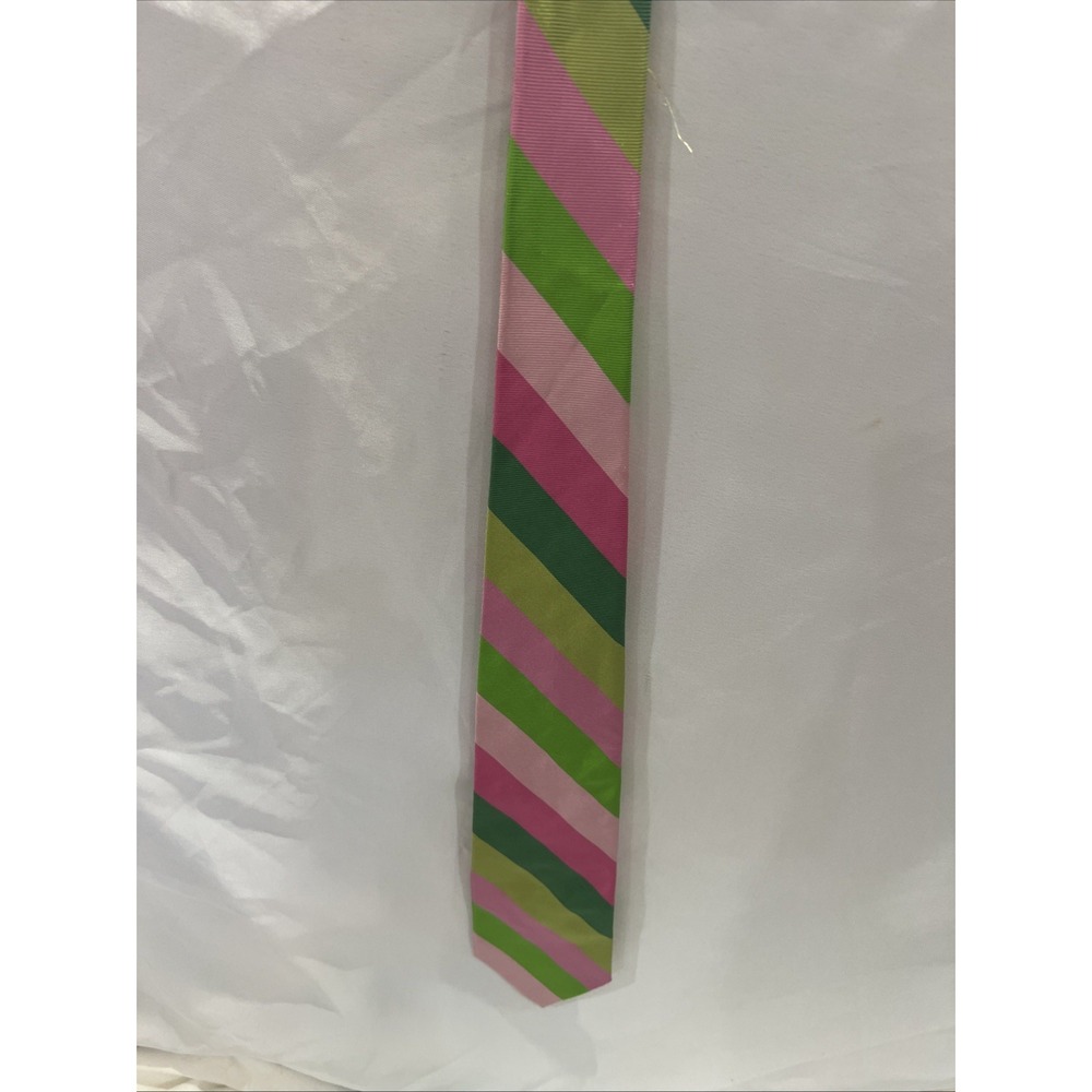 Vera Bradley For Ballard Tie Collectors Vintage Modern Easter Pink Prom Unique34 - Picture 2 of 5